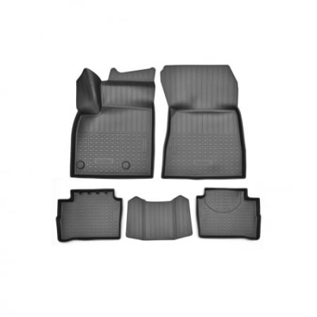 Nissan - Set Covorase cauciuc tavita compatibile Nissan Qashqai III J12 Benzina / Hybrid 2021-2025