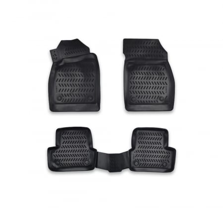 Opel - Set Covoare cauciuc tavita compatibile Opel Astra J 2010-2019