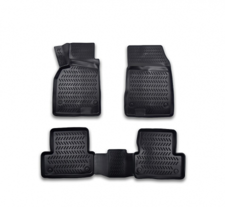 Renault - Set Covorase cauciuc tavita compatibile Renault Fluence 2009-2016