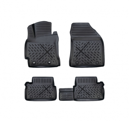 Accesorii pentru interior - Set Covorase cauciuc tavita compatibile Toyota Auris II 2013-2019