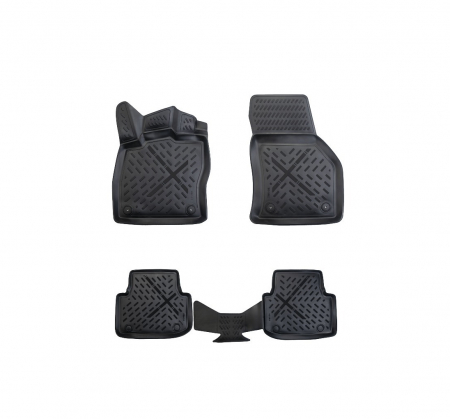 Set Covorase cauciuc tavita compatibile VW Golf 8 Manual 2021-2024 [0]