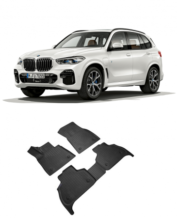BMW - SET COVORASE AUTO CAUCIUC FIT BMW X5 (G05) 3D (2018-2024)