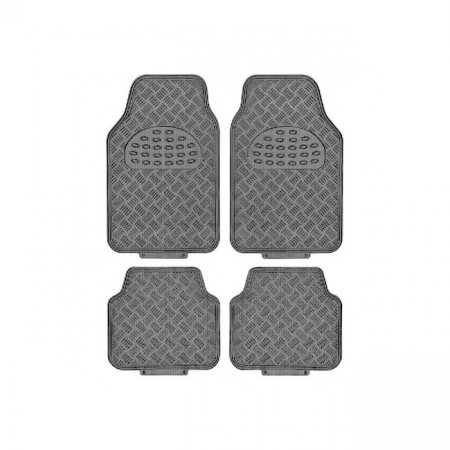 Universal - Covor auto interior aluminiu carbon