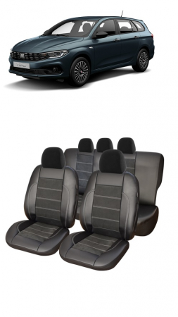 Fiat - Set huse scaune Alcantara FIAT TIPO (2015-2018)