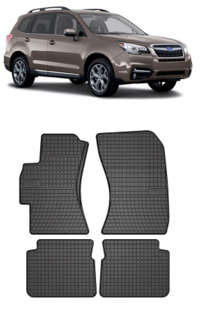 Subaru - Set  Covorase cauciuc dedicate  SUBARU FORESTER (2013-2019)