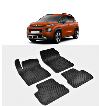 Citroen - Covorase auto cauciuc tip stil tavita CITROEN  C3 AIRCROSS  2017-2019