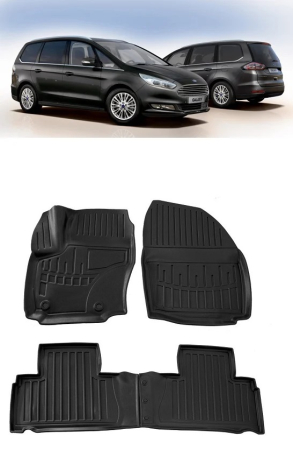 Covorase cauciuc dedicate FORD GALAXY II (2006-2015) SISTEME FIXARE OVALE [0]