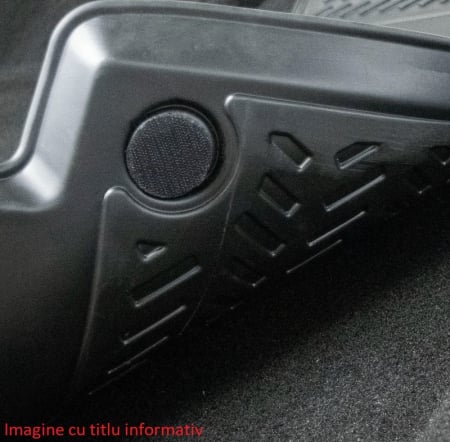 Covorase  cauciuc stil tavita Audi A4 B8  (2007-2015) Prindere in podea inclusa [4]