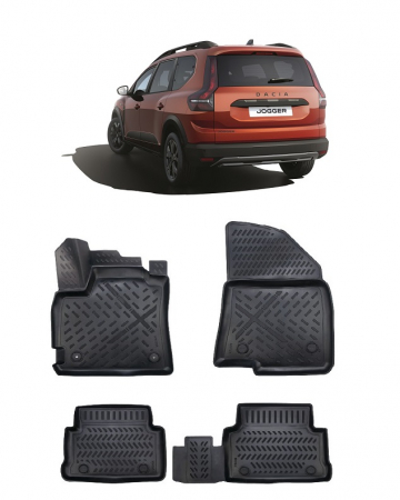 Dacia - Covorase  cauciuc stil tavita Dacia Jogger 2022-2023