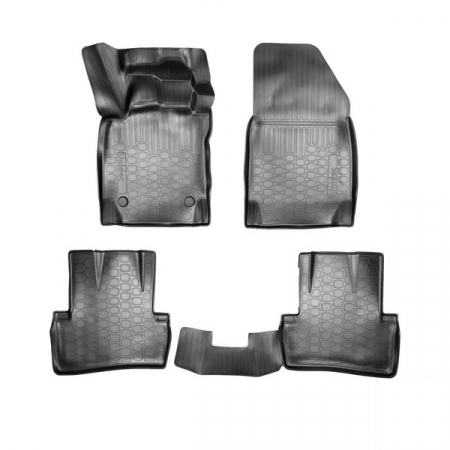 Covorase cauciuc stil tavita Renault Captur 4x4 (2015-2018) [1]