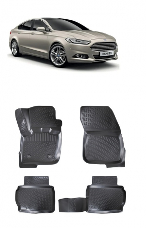 Ford - Covorase cauciuc tavita dedicate  FORD MONDEO V 3D (2014-2019)