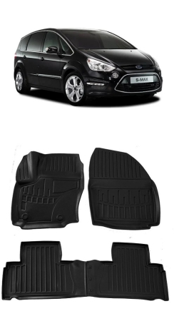 Ford - Covorase cauciuc tavita dedicate  FORD S-MAX (2006-2015) SISTEME FIXARE OVALE