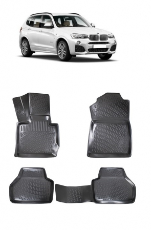 BMW - Covorase din cauciuc pentru BMW X3 F25 (2010-2017 )