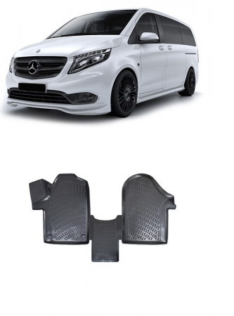Mercedes - Covorase din cauciuc pentru Mercedes-Benz Vito Viano W447 (2014-2019 )