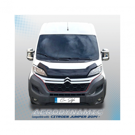 Accesorii pentru exterior - Deflector capota compatibil Citroen Jumper 2014-2020
