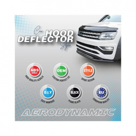 Deflector capota compatibil Dacia Sandero / Sandero Stepway 2009-2012 [1]
