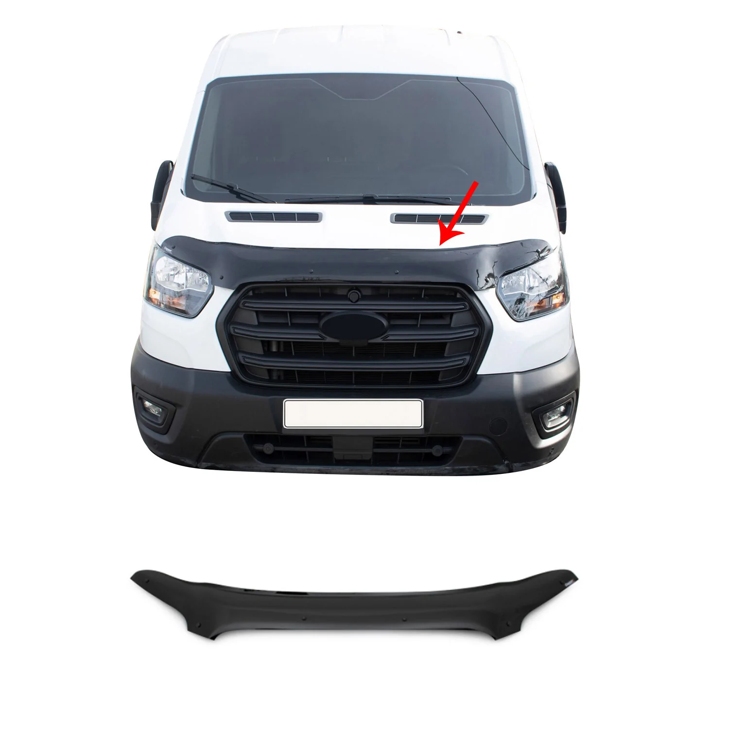 Ford - Deflector capota dedicat FORD Transit 2020-2024