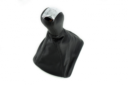 Mansoane schimbator - Manson schimbator si maner compatibil Skoda Octavia II (2004-2011) negru 6 viteze