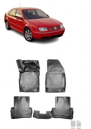 Volkswagen - Covorase cauciuc stil tavita VW Bora 1998-2005