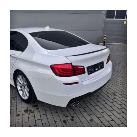 Accesorii pentru exterior - Eleron portbagaj auto BMW Seria 5 F10 2010-2016 negru piano black
