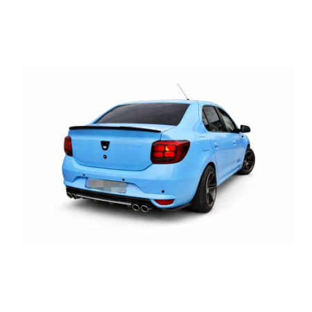 Accesorii pentru exterior - Eleron portbagaj auto Dacia Logan 2 (2012-2022) negru piano blac