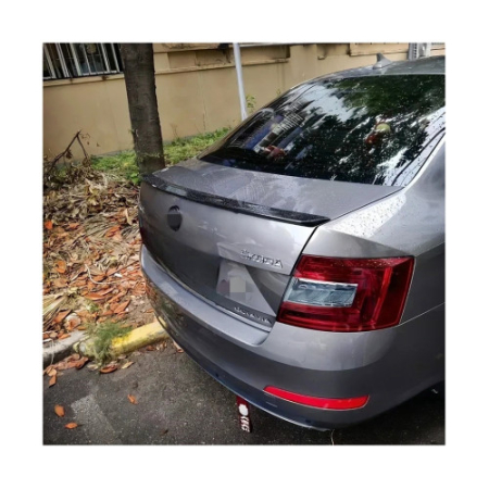 Alfa Rom Trans - Eleron portbagaj auto Skoda Octavia III 2013-2019 negru piano black