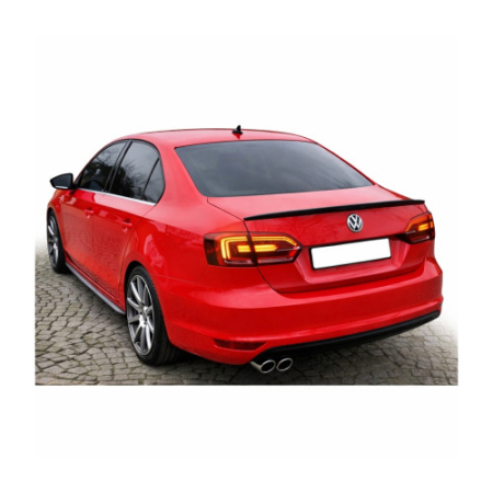 Accesorii pentru exterior - Eleron portbagaj auto Volkswagen Jetta 2006-2010 negru piano black