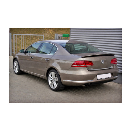 Accesorii pentru exterior - Eleron portbagaj auto Volkswagen Passat B7 2010-2014 negru piano black