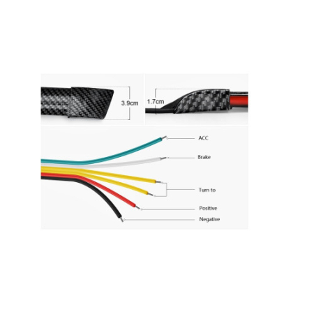 Eleron universal cauciuc tip M carbon 1.5m x 35mm [3]