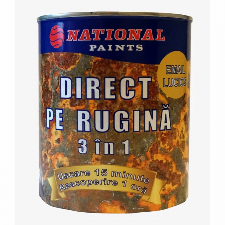 Alte accesorii - Email alchidic DIRECT PE RUGINĂ 3ÎN1