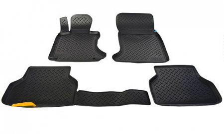 BMW - Covorase  cauciuc stil tavita BMW Seria 7 F01 lung 2008-2022