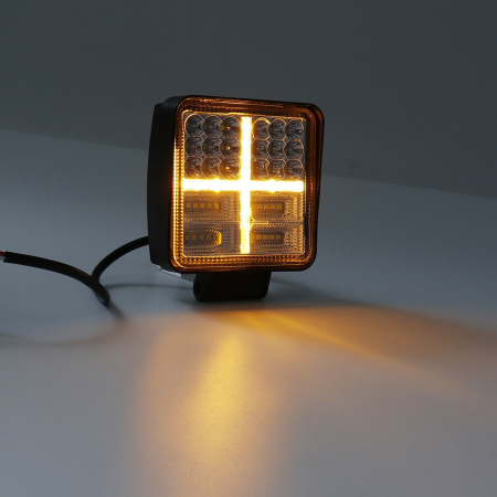 Proiector  LED de 162 W, ​​alb, galben, lampă de ceață 12 V 24 V [9]