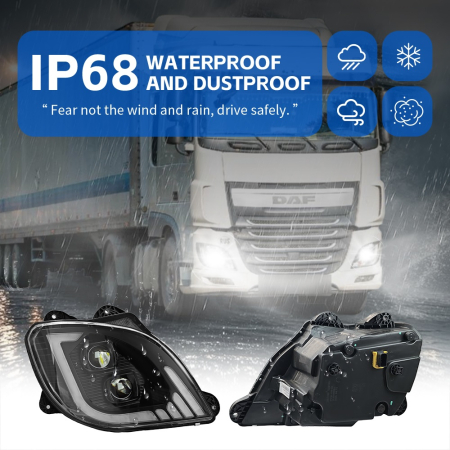 Far LED dreapta 24V cu DRL pentru DAF XF 106 / 116 OEM KF-L2137 [7]