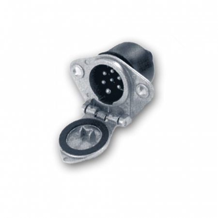 Priza remorca - Fisa Priza 24 V 7 Pini Tip N Plastic Hico