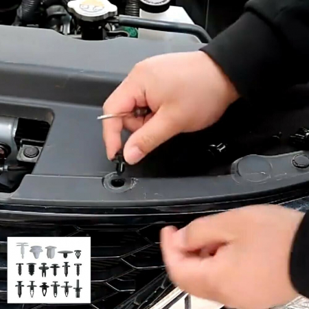 Fixare din plastic Clipsuri Auto / Tapiterie UNIVERSAL 421 buc. [9]