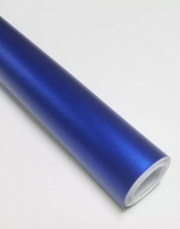 Folie auto autocolant PET premium Albastru Mat - 1.52m x 18m [1]