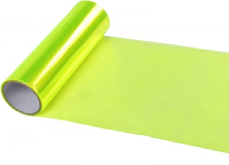 Folie de protecție galben electric pentru faruri și stopuri - 10 M x 30 cm [2]