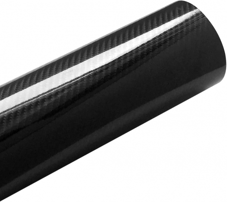 Folie carbon 5D decorativa auto  1.52 X 18m, negru [8]