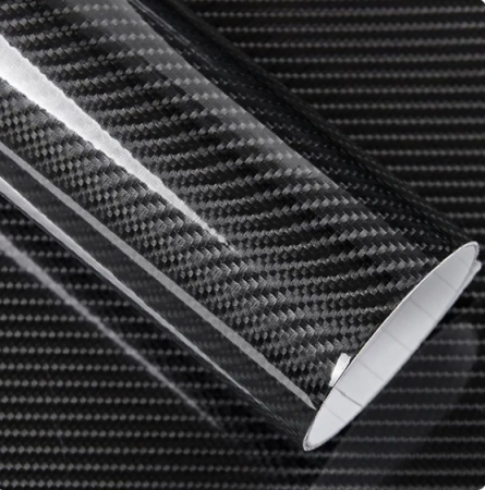 Folie carbon 5D decorativa auto  1.52 X 18m, negru [1]
