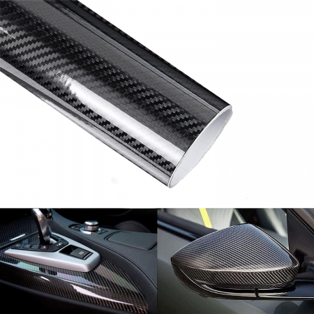 Noutati Flexzon - Folie auto decorativa auto 6D, 1.52 X 18m, negru