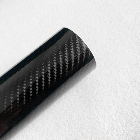 Folie decorativa auto 9D, 1.52 X 18m, negru carbon [3]