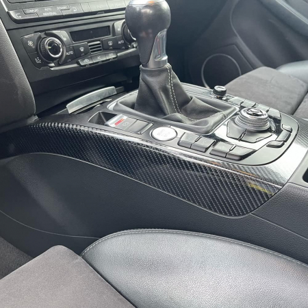 Folie decorativa auto 9D, 1.52 X 18m, negru carbon [2]