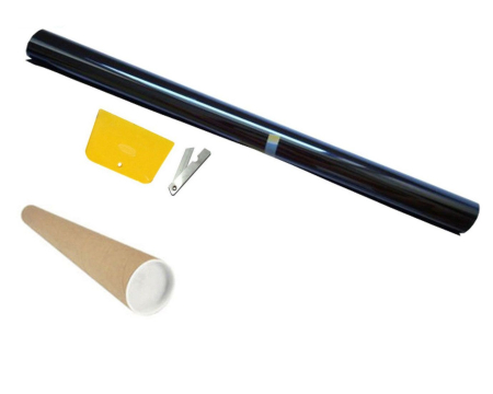 Noutati Flexzon - Folie Geamuri Auto FOL VLT , VLT 5%, 76 cm x 300 cm, super negru inchis, anti-zgarieturi