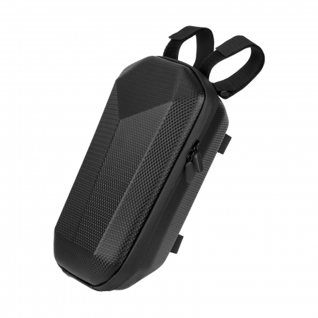 Geanta impermeabila si rezistenta la apa pentru trotineta 4L, carcasa dura Piele/EVA - Negru [5]