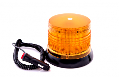 Electronice si electrice auto - Girofar cu Efect de rotatie, cu magnet 12V, Galben