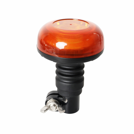 Girofar stroboscopic portocaliu, pentru montaj pe țeava, pentru Asistenta Rutiera, Platforme si altele 12-24V [2]