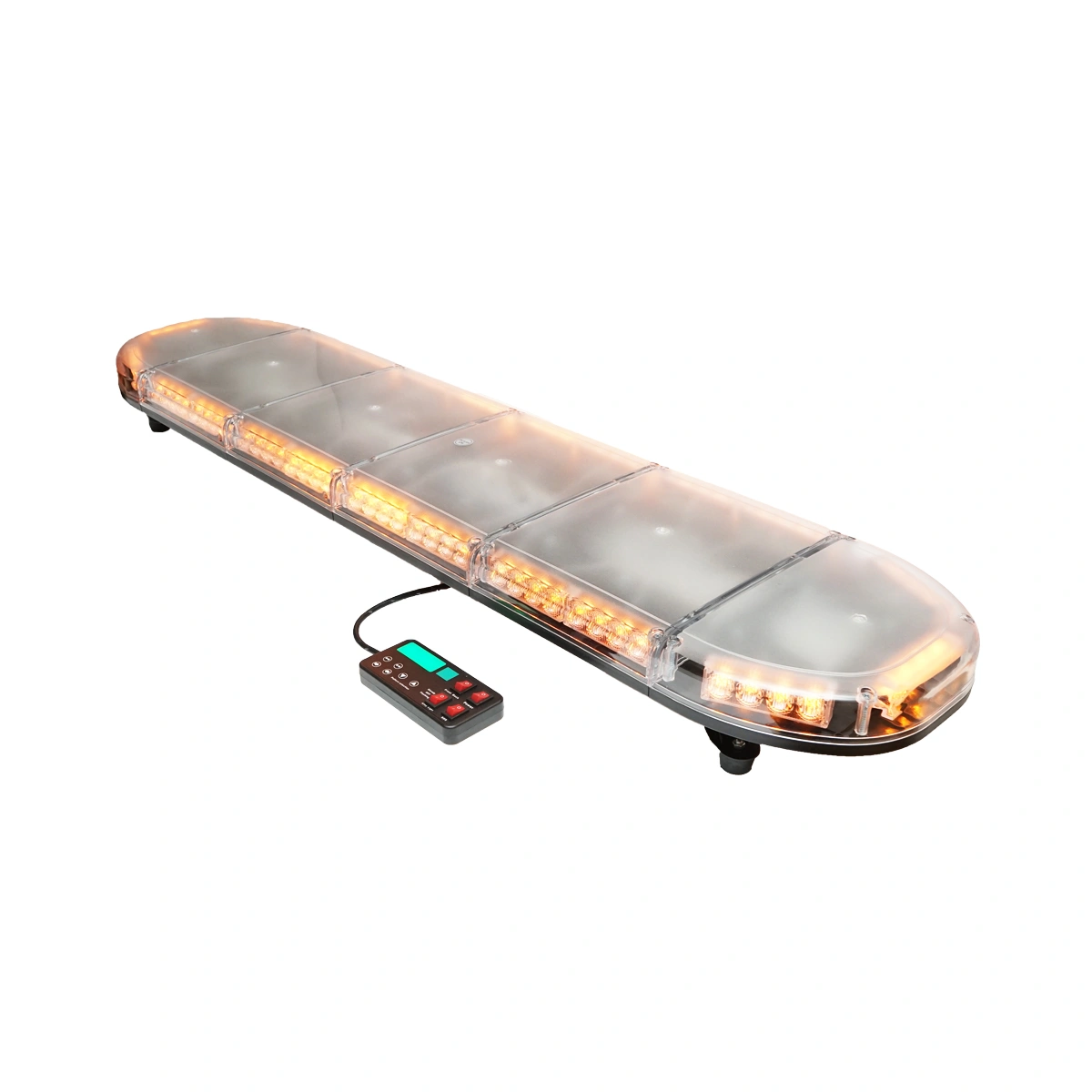 Girofar Rampa luminoasa 12-24V cu lumina galbena 1290x275x125mm [1]