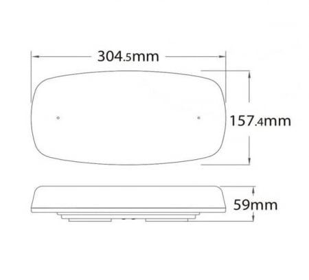 Girofar, Wireless LED Tip Beacon cu baterie reîncărcabilă și magnet, 12V-24V, pentru asistență rutieră, platforme, tehnică agricolă și altele [1]