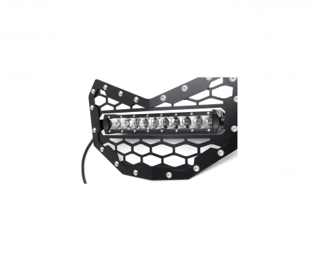 Grila radiator echipata cu proiector LED BAR compatibila MAVERICK X3 Cod: RZR-021 [3]