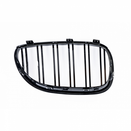 Grile Centrale, Duble Pentru BMW Е90, Е91, 08-11 Facelift, Lucios, Negru [1]